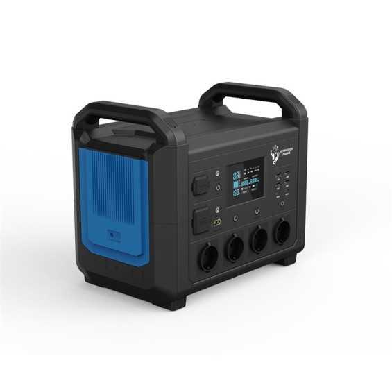 PowerCube Power Station 1.485Wh Litio + Inverter 1.500W + aliment. 5V/12V Ultimatron