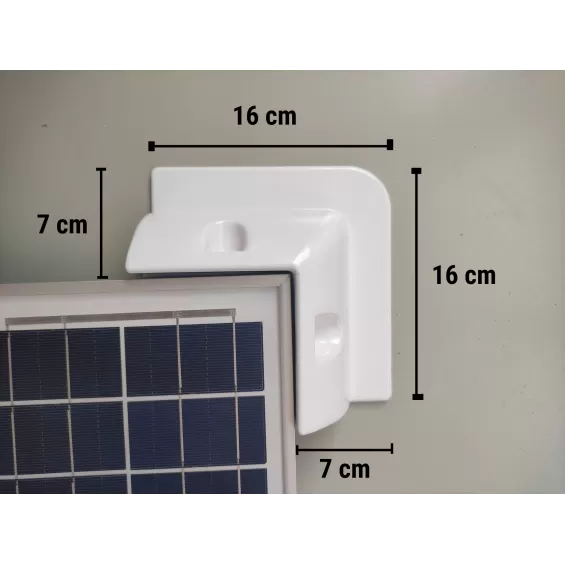 Supporto Alluminio Per Pannelli Solari - Regolabile Per Tetti Piatti 30-35 Mm - Foto 8