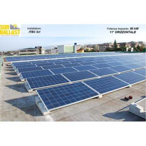 Supporto zavorra per pannelli fotovoltaici