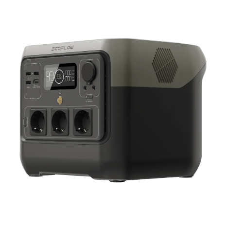 Power Station Batteria 768Wh Litio + Inverter 800W + aliment. 5V/12V EcoFlow River2 Pro