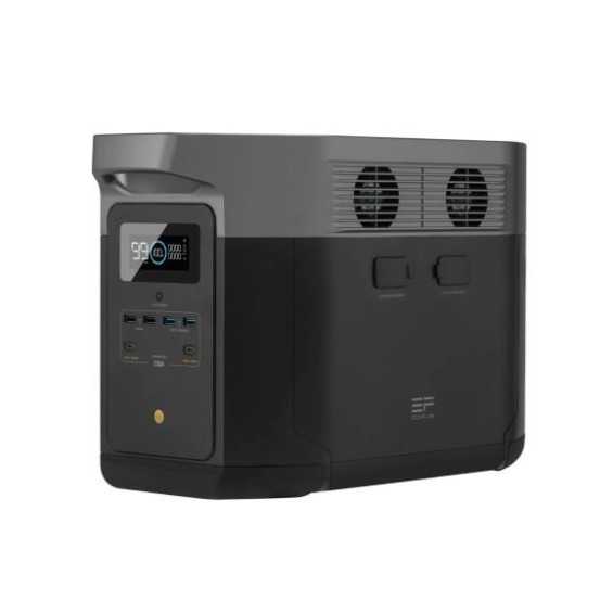 Power Station 2016Wh Litio + Inverter 2400W + aliment. 5V/12V EcoFlow Delta Max