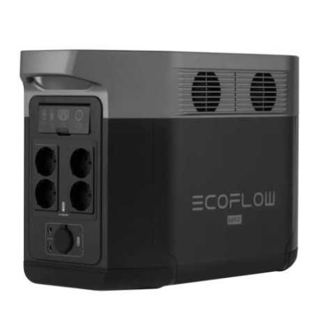 Power Station 2016Wh Litio + Inverter 2400W + aliment. 5V/12V EcoFlow Delta Max