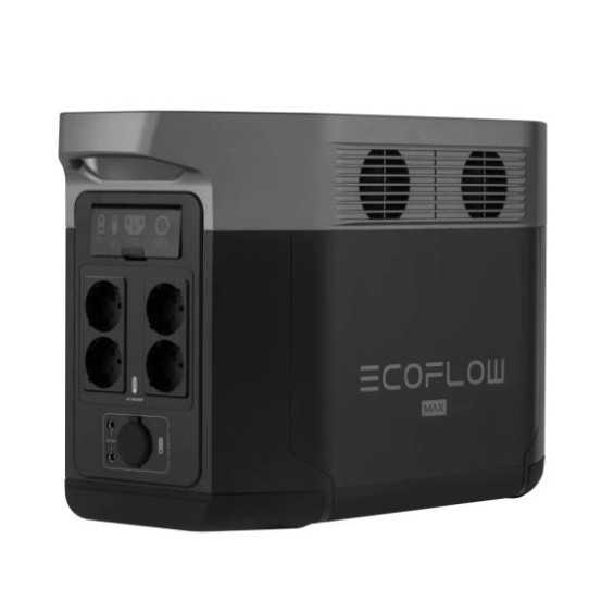 Power Station 2016Wh Litio + Inverter 2400W + aliment. 5V/12V EcoFlow Delta Max