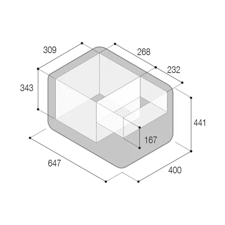 Frigorifero portatile 40L 12/24 - 220V VFP40