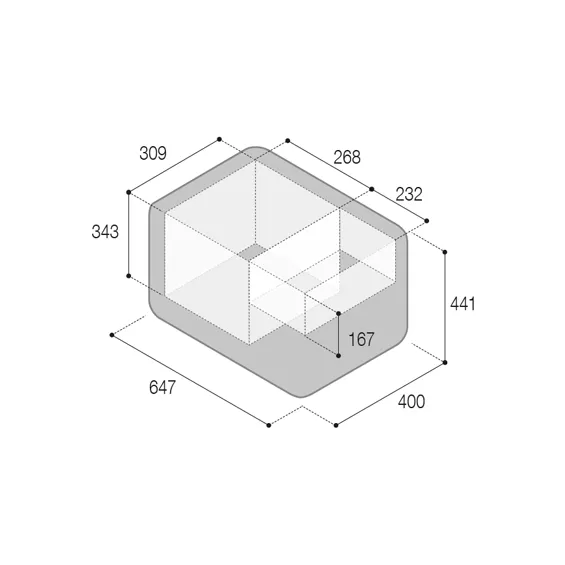 Frigorifero portatile 40L 12/24 - 220V VFP40
