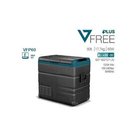 Frigorifero portatile 60L 12/24 - 220V VFP60