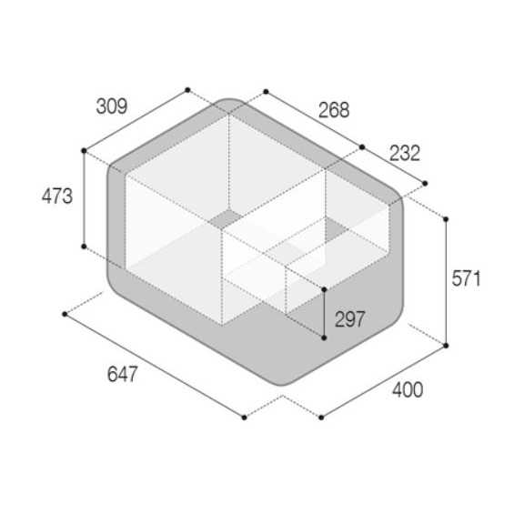 Frigorifero portatile 60L 12/24 - 220V VFP60
