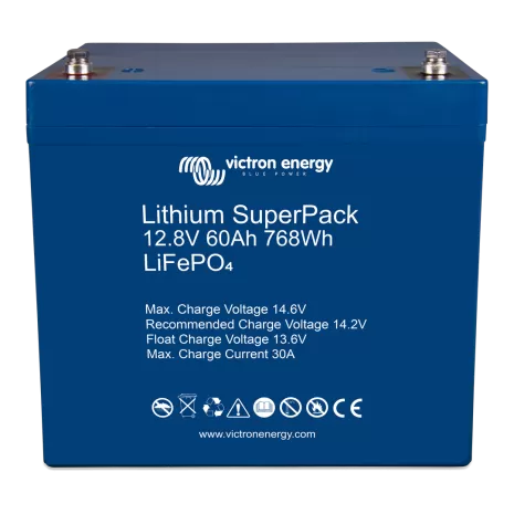 Batteria LiFePO4 12V 60Ah Victron SuperPack