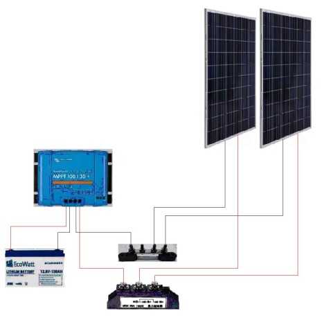 Doppio diodo di blocco 50A moduli fotovoltaici