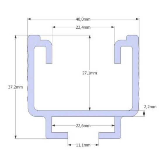 Supporto 3 pannelli su tegola