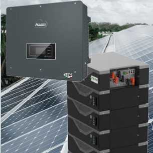 Kit trifase 10kW con accumulo 23,2kWh - Impianto...