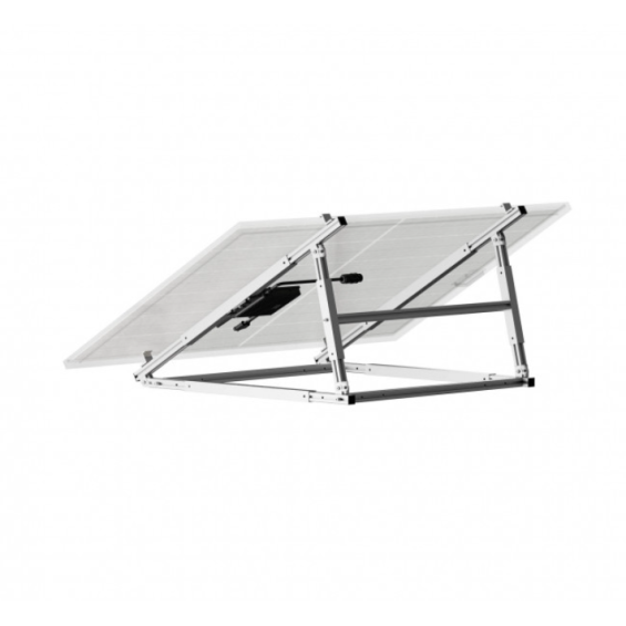 Impianto Plug&Play 410W con microinverter 300W pieghevole da balcone o muro