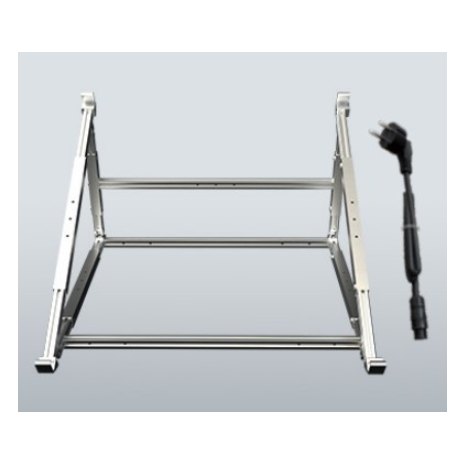 Impianto Plug&Play 410W con microinverter 300W pieghevole da balcone o muro