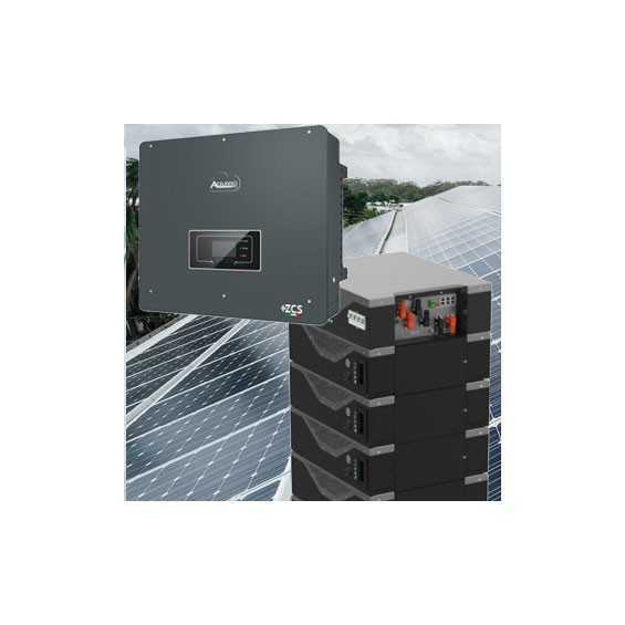 Kit trifase 15kW con accumulo 23,2kWh - Impianto fotovoltaico conforme CEI-021 per connessione alla rete