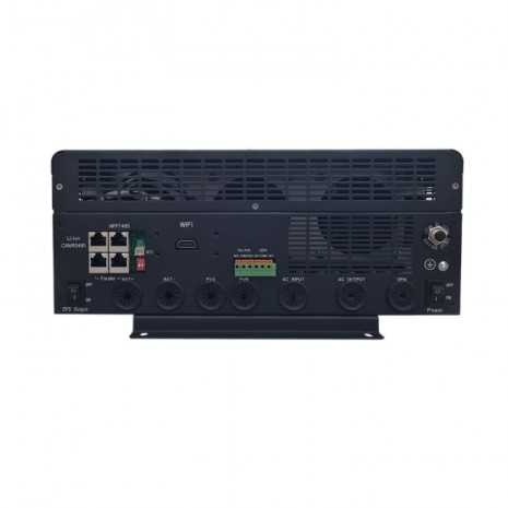 5000W/48V + reg. MPPT 100A/6400W 480 Voc Inverter onda pura