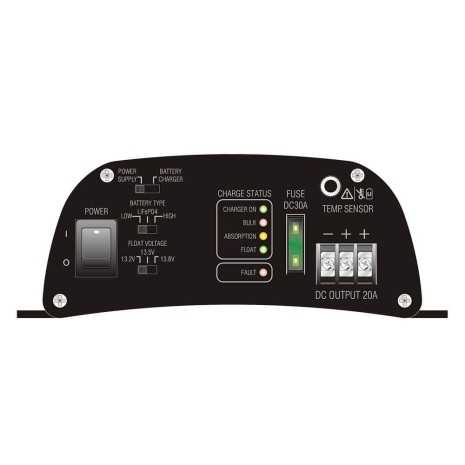 Caricabatterie 220V/12V 20A specifico per...