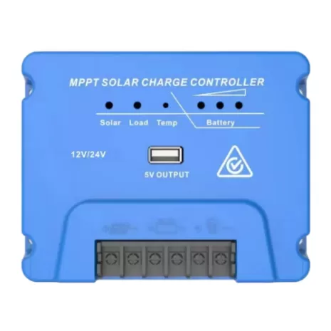 Regolatore di carica 20A 12V/24V MPPT Solarfam...