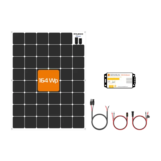 Kit Solare SunBender con pannello Semiflex Solbian celle Maxeon 3a Gen