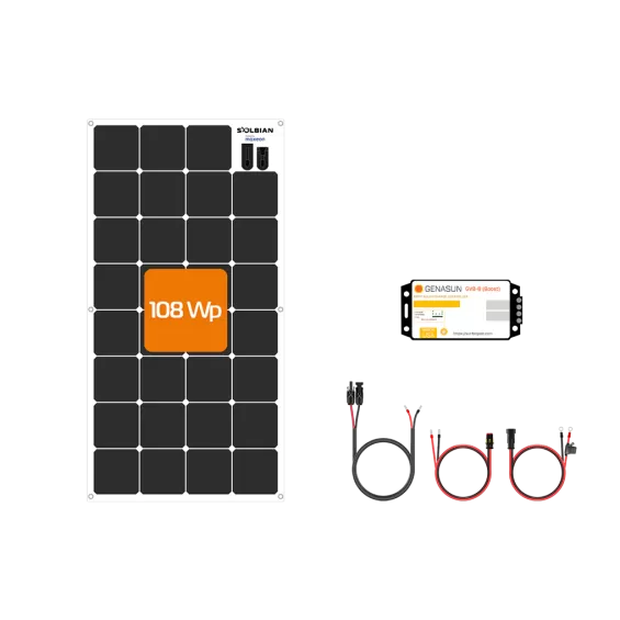 Kit Solare SunBender con pannello Semiflex Solbian celle Maxeon 3a Gen