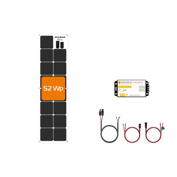 Kit Solare SunBender con pannello Semiflex Solbian celle Maxeon 3a Gen