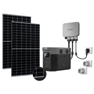 Impianto Plug&Play PowerStream Ecoflow 800W con Delta 2 Max