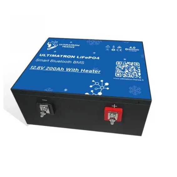 Batteria LiFePO4 200Ah 12V - 2,4kWh Under Seat Ultimatron con riscaldatore