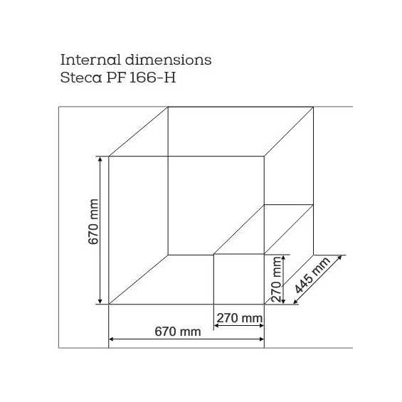 Freezer/frigorifero 166 L 12/24V STECA
