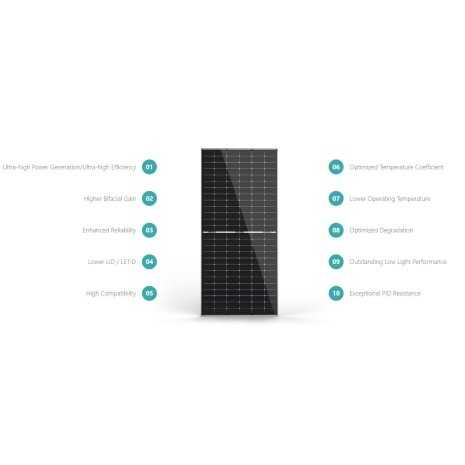 Pannello Fotovoltaico Monocristallino 470W 24V Jinko Solar