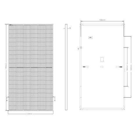 Pannello Fotovoltaico Monocristallino 470W 24V Jinko Solar