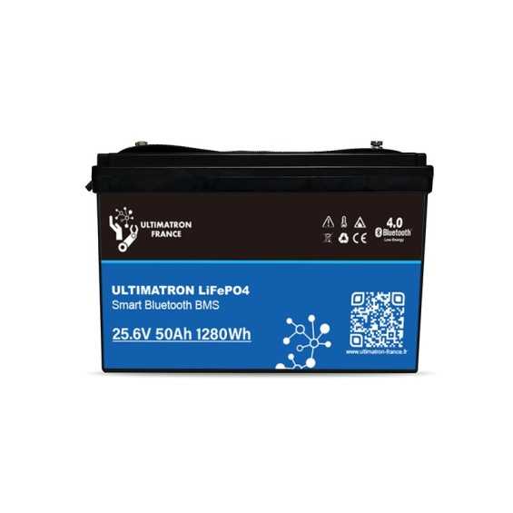 Batteria LiFePO4 50Ah 24V - 1,2kWh Ultimatron