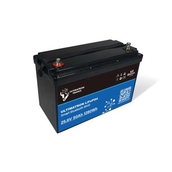 Batteria LiFePO4 50Ah 24V - 1,2kWh Ultimatron