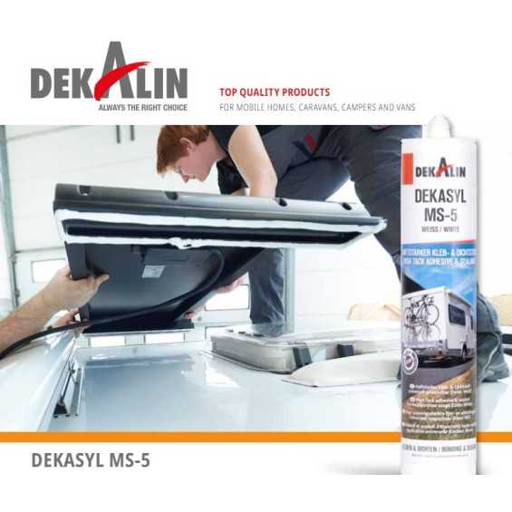 FIX-PACK kit colla per fissaggio supporti pannello - Dekalin MS-5