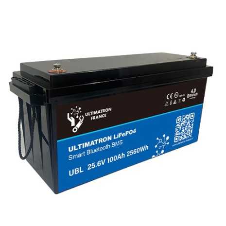 Batteria LiFePO4 100Ah 24V PRO - 2,4kWh Ultimatron