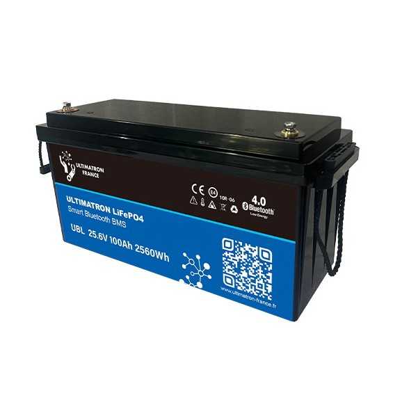 Batteria LiFePO4 100Ah 24V PRO - 2,4kWh Ultimatron