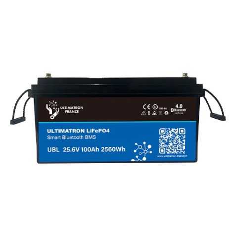 Batteria LiFePO4 100Ah 24V PRO - 2,4kWh Ultimatron