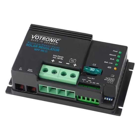 Regolatore di carica  MPPT 360W 12V Dual Battery