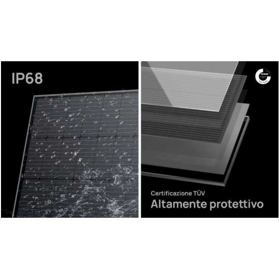 Kit integrato a isola con accumulo Litio - Delta Pro