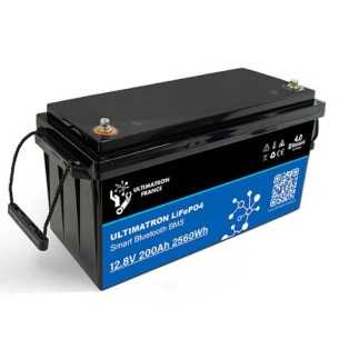 Batteria LiFePO4 200Ah 12V PRO - 2,4kWh Ultimatron