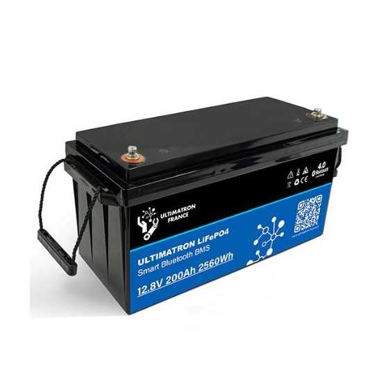 Batteria LiFePO4 200Ah 12V PRO - 2,4kWh Ultimatron