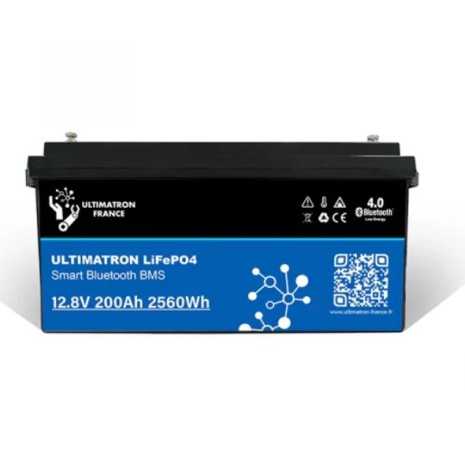Batteria LiFePO4 200Ah 12V PRO - 2,4kWh Ultimatron