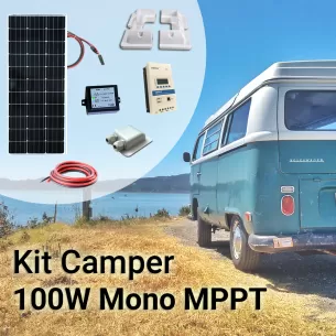 Kit Solare Camper 100W | Pannello fotovoltaico...