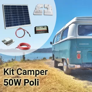 Kit Solare Camper 50W | Pannello fotovoltaico...