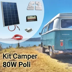 Kit Solare Camper 80W | Pannello fotovoltaico...