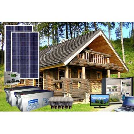 Kit solare a isola per impianti fotovoltaici isolati 560W