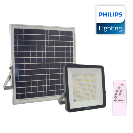 PHILIPS LIGHTING - Proiettore Ledinaire Solar 1820 lm, 13 W, 4000 K, IR remoto, IP65
