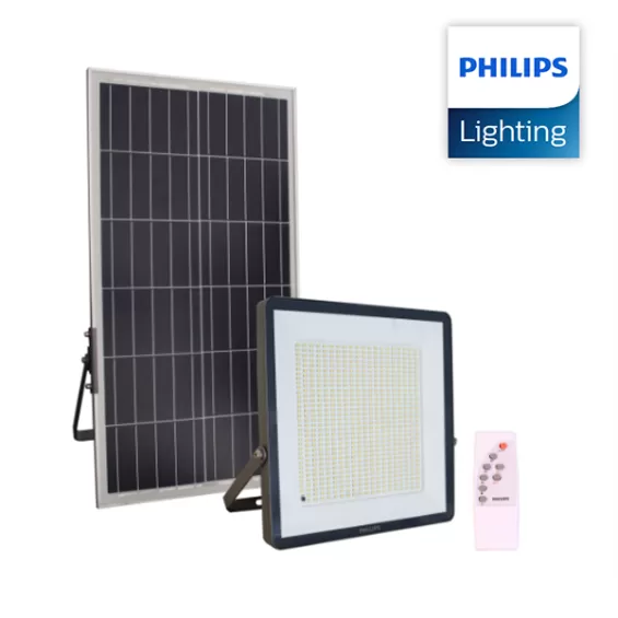 PHILIPS LIGHTING - Proiettore Ledinaire Solar 4480 lm, 32 W, 4000 K, IR remoto, IP65