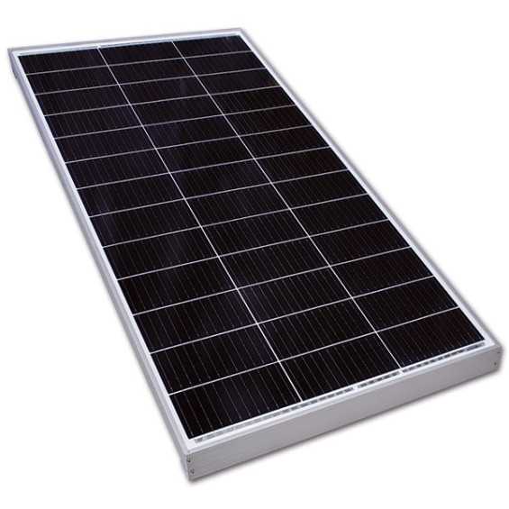 200W Pannello Fotovoltaico Monocristallino 12V con supporto integrato