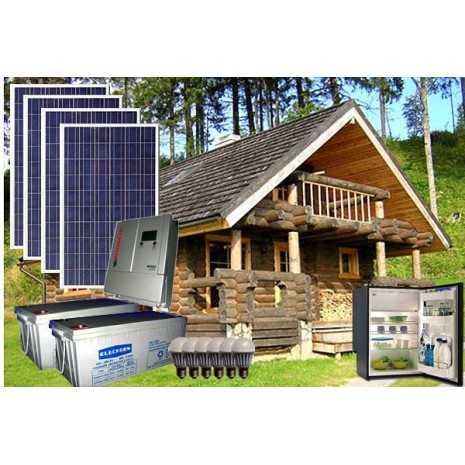 Kit solare a isola per impianti fotovoltaici isolati 1120W