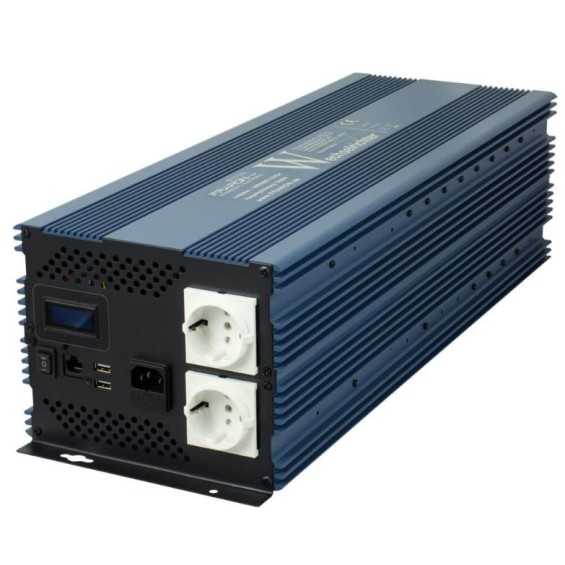 Kit camperizzazione "Gas Free" Plus | 2 Pannelli fotovoltaici 200W | 2 Batterie Litio LiFePo4 200Ah | Inverter 3kW