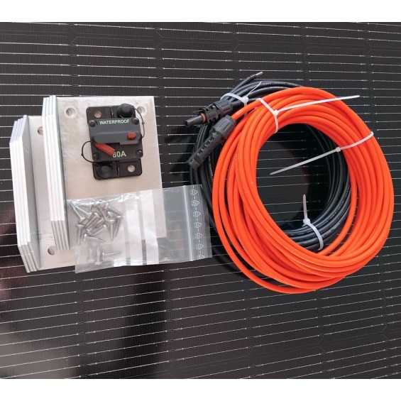 Kit camperizzazione "Gas Free" Plus | 2 Pannelli fotovoltaici 200W | 2 Batterie Litio LiFePo4 200Ah | Inverter 3kW